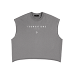 Wolvyn Apparel ‘Foundations 002’ French Terry Boxy Tank Top - Wolvyn Apparel