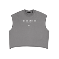 Wolvyn Apparel ‘Foundations 002’ French Terry Boxy Tank Top - Wolvyn Apparel