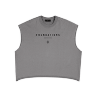Wolvyn Apparel ‘Foundations 002’ French Terry Boxy Tank Top - Wolvyn Apparel