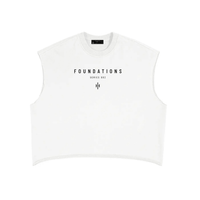 Wolvyn Apparel ‘Foundations 002’ French Terry Boxy Tank Top - Wolvyn Apparel