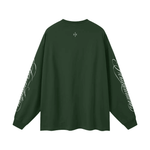 Wolvyn Apparel ‘Foundations 002’ Oversized Unisex Long Sleeve T-Shirt - Wolvyn Apparel