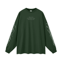 Wolvyn Apparel ‘Foundations 002’ Oversized Unisex Long Sleeve T-Shirt - Wolvyn Apparel