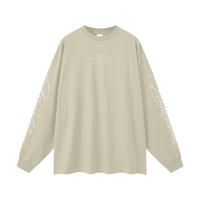 Wolvyn Apparel ‘Foundations 002’ Oversized Unisex Long Sleeve T-Shirt - Wolvyn Apparel