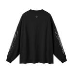 Wolvyn Apparel ‘Foundations 002’ Oversized Unisex Long Sleeve T-Shirt - Wolvyn Apparel