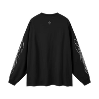 Wolvyn Apparel ‘Foundations 002’ Oversized Unisex Long Sleeve T-Shirt - Wolvyn Apparel