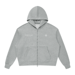 Wolvyn Apparel ‘Foundations 002’ Unisex Drop Shoulder Full Zip Hoodie - Wolvyn Apparel