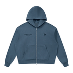 Wolvyn Apparel ‘Foundations 002’ Unisex Drop Shoulder Full Zip Hoodie - Wolvyn Apparel