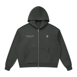 Wolvyn Apparel ‘Foundations 002’ Unisex Drop Shoulder Full Zip Hoodie - Wolvyn Apparel