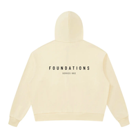 Wolvyn Apparel ‘Foundations 002’ Unisex Drop Shoulder Full Zip Hoodie - Wolvyn Apparel