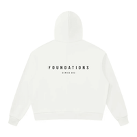 Wolvyn Apparel ‘Foundations 002’ Unisex Drop Shoulder Full Zip Hoodie - Wolvyn Apparel