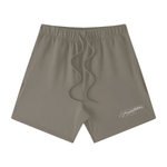 Wolvyn Apparel ‘Foundations 002’ Unisex Earth Tone Loose Fit Cotton Shorts - Wolvyn Apparel