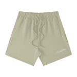 Wolvyn Apparel ‘Foundations 002’ Unisex Earth Tone Loose Fit Cotton Shorts - Wolvyn Apparel