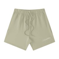 Wolvyn Apparel ‘Foundations 002’ Unisex Earth Tone Loose Fit Cotton Shorts - Wolvyn Apparel