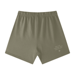 Wolvyn Apparel ‘Foundations 002’ Unisex Earth Tone Loose Fit Cotton Shorts - Wolvyn Apparel