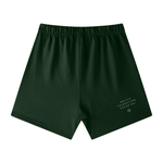 Wolvyn Apparel ‘Foundations 002’ Unisex Earth Tone Loose Fit Cotton Shorts - Wolvyn Apparel