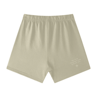 Wolvyn Apparel ‘Foundations 002’ Unisex Earth Tone Loose Fit Cotton Shorts - Wolvyn Apparel