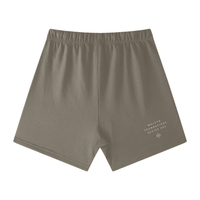 Wolvyn Apparel ‘Foundations 002’ Unisex Earth Tone Loose Fit Cotton Shorts - Wolvyn Apparel