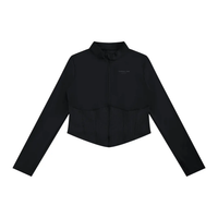 Wolvyn Apparel ‘Foundations 002’ Women's Slim Fit Full-Zip Yoga Jacket - Wolvyn Apparel