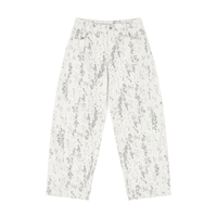 Wolvyn Apparel ‘Foundations 002’ Women's Splatter Barrel Leg Jeans - Wolvyn Apparel
