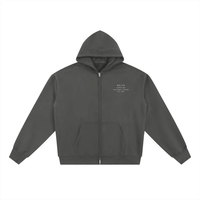 Wolvyn Apparel ‘Foundations’ Essential Fleece Zip-Through Hoodie - Wolvyn Apparel