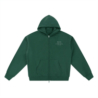 Wolvyn Apparel ‘Foundations’ Essential Fleece Zip-Through Hoodie - Wolvyn Apparel