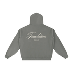 Wolvyn Apparel ‘Foundations’ Essential Fleece Zip-Through Hoodie - Wolvyn Apparel