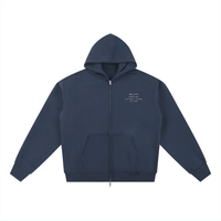 Wolvyn Apparel ‘Foundations’ Essential Fleece Zip-Through Hoodie - Wolvyn Apparel