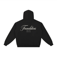 Wolvyn Apparel ‘Foundations’ Essential Fleece Zip-Through Hoodie - Wolvyn Apparel
