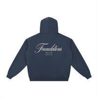 Wolvyn Apparel ‘Foundations’ Essential Fleece Zip-Through Hoodie - Wolvyn Apparel