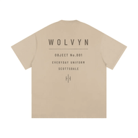 Wolvyn Apparel ‘Foundations’ Heavyweight Loose Fit T-Shirt - Wolvyn Apparel