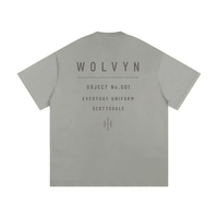 Wolvyn Apparel ‘Foundations’ Heavyweight Loose Fit T-Shirt - Wolvyn Apparel