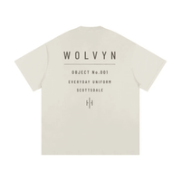 Wolvyn Apparel ‘Foundations’ Heavyweight Loose Fit T-Shirt - Wolvyn Apparel