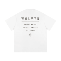 Wolvyn Apparel ‘Foundations’ Heavyweight Loose Fit T-Shirt - Wolvyn Apparel