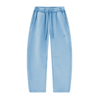 Wolvyn Apparel ‘Foundations Layer 002’ Unisex Vintage Wash Barrel Leg Fleece Sweatpants - Wolvyn Apparel