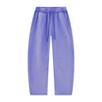 Wolvyn Apparel ‘Foundations Layer 002’ Unisex Vintage Wash Barrel Leg Fleece Sweatpants - Wolvyn Apparel