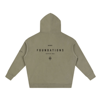 Wolvyn Apparel ‘Foundations’ Oversize Fleeced Hoodie - Wolvyn Apparel