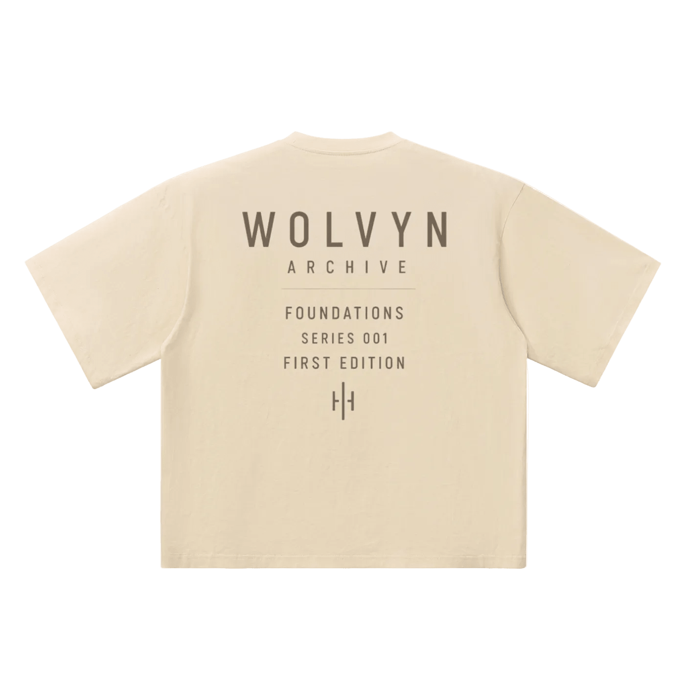 Wolvyn Apparel ‘Foundations’ Oversized Drop Shoulder T-Shirt - Wolvyn Apparel