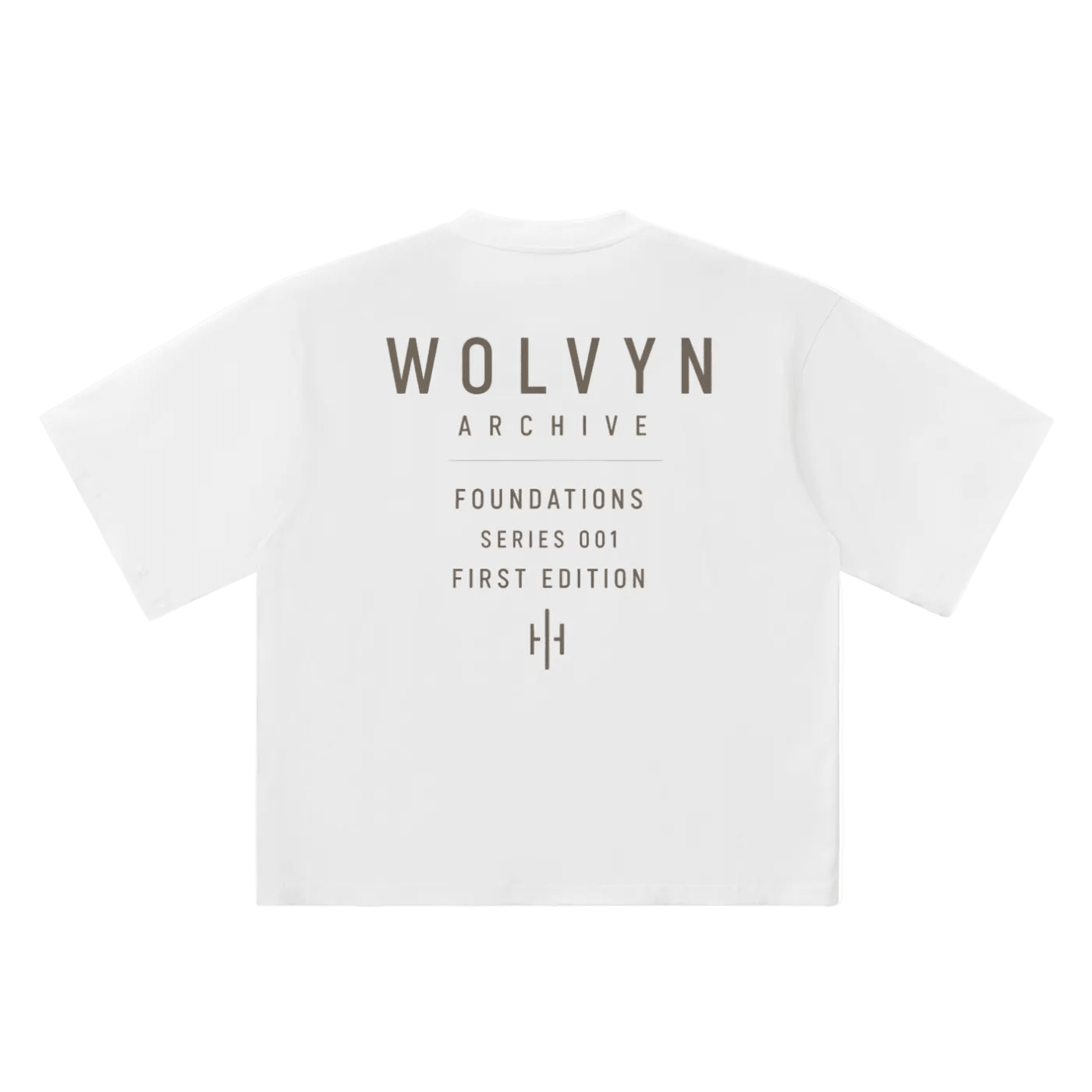 Wolvyn Apparel ‘Foundations’ Oversized Drop Shoulder T-Shirt - Wolvyn Apparel