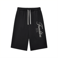 Wolvyn Apparel ‘Foundations’ Relaxed Drawstring Three-quarter Sweatpants - Wolvyn Apparel