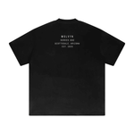 Wolvyn Apparel ‘Foundations Script’ Heavyweight Drop Shoulder T-Shirt - Wolvyn Apparel