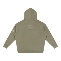 Wolvyn Apparel ‘Foundations Script’ Oversize Fleeced Hoodie - Wolvyn Apparel
