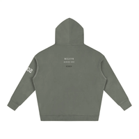 Wolvyn Apparel ‘Foundations Script’ Oversize Fleeced Hoodie - Wolvyn Apparel
