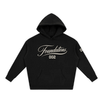 Wolvyn Apparel ‘Foundations Script’ Oversize Fleeced Hoodie - Wolvyn Apparel