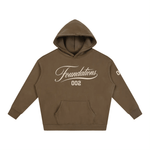 Wolvyn Apparel ‘Foundations Script’ Oversize Fleeced Hoodie - Wolvyn Apparel