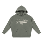 Wolvyn Apparel ‘Foundations Script’ Oversize Fleeced Hoodie - Wolvyn Apparel