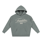 Wolvyn Apparel ‘Foundations Script’ Oversize Fleeced Hoodie - Wolvyn Apparel