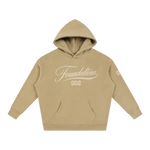 Wolvyn Apparel ‘Foundations Script’ Oversize Fleeced Hoodie - Wolvyn Apparel