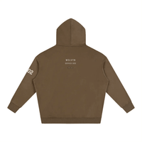 Wolvyn Apparel ‘Foundations Script’ Oversize Fleeced Hoodie - Wolvyn Apparel