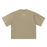Wolvyn Apparel ‘Foundations Script’ Oversized Drop Shoulder T-Shirt - Wolvyn Apparel