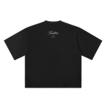 Wolvyn Apparel ‘Foundations Script’ Oversized Drop Shoulder T-Shirt - Wolvyn Apparel